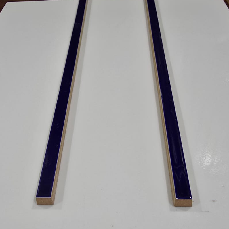 BLUE FLAT PATTI 10MM
