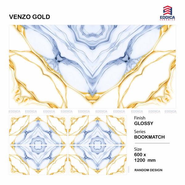 VENZO GOLD GLOSSY