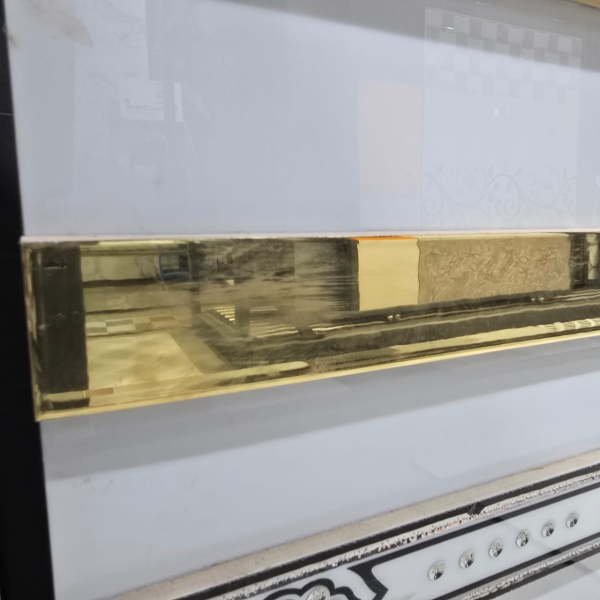 GOLDEN FLAT PATTI 40 MM 40X600